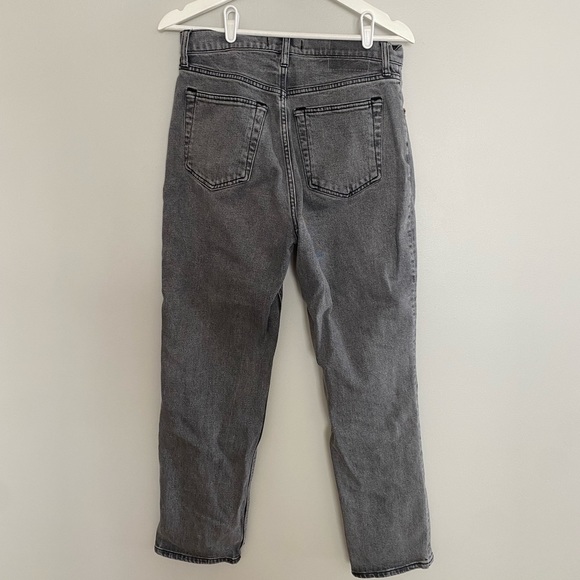 Abercrombie Jeans Ankle Straight Gray - Picture 4 of 5